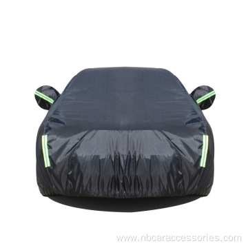 Wholesale dust proof black custom printed car cover